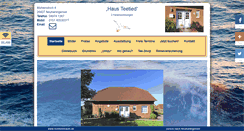 Desktop Screenshot of neuharlingersiel-teetied.de